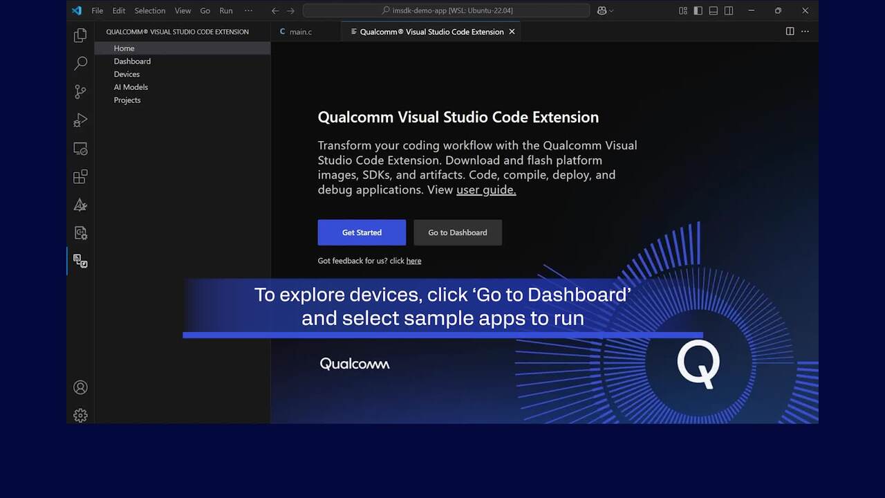 Getting Started with Qualcomm VS Code Extension