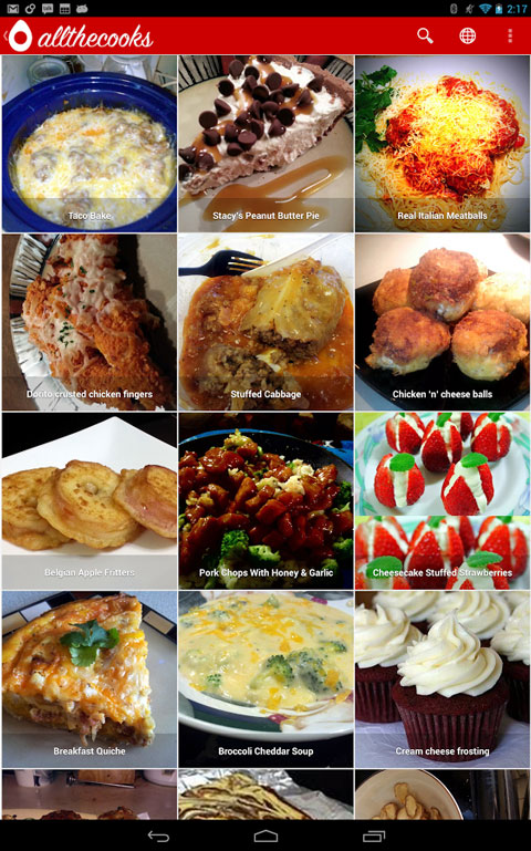 all the cooks cooking app