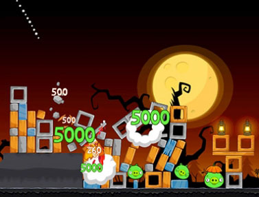 Angry Birds Halloween game app