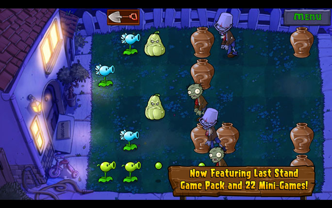 Plants vs. Zombies Halloween game app
