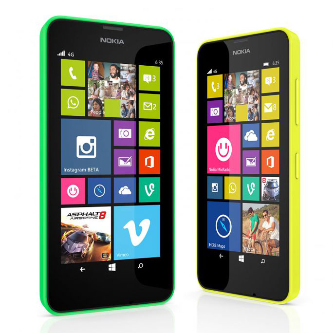 Nokia Lumia 635 Qualcomm Snapdragon 635