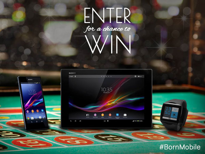 #BornMobile Qualcomm CES sweepstakes