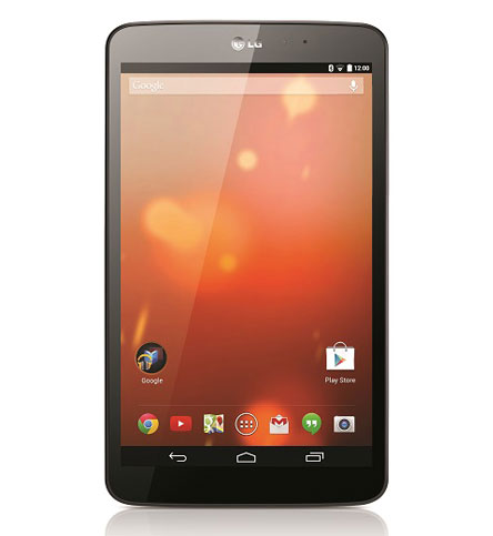 LG G Pad 8.3 Google Play edition powered by Snapdragon processors