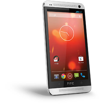 HTC One Google Play edition powered by Snapdragon processors