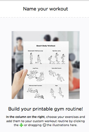 workoutlabs custom workout