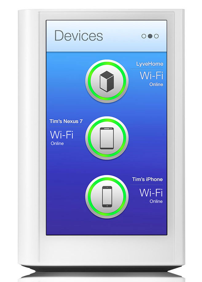 LyveHome device powered by Qualcomm Snapdragon 600 mobile processor