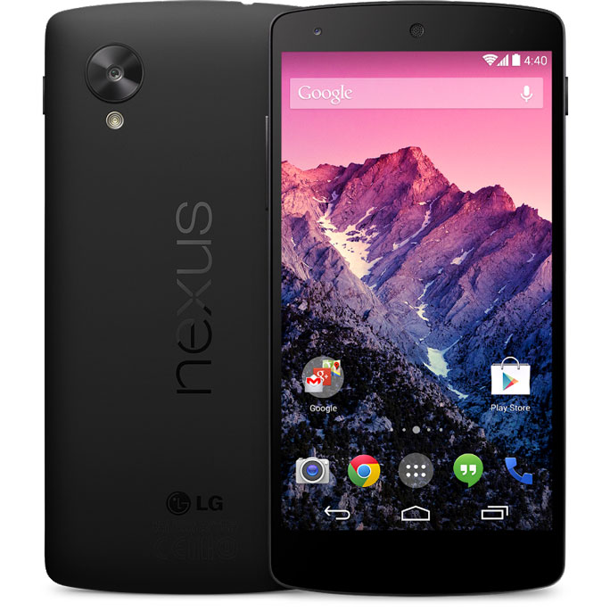 Google Nexus 5 powered by a Qualcomm Snapdragon 800 processor