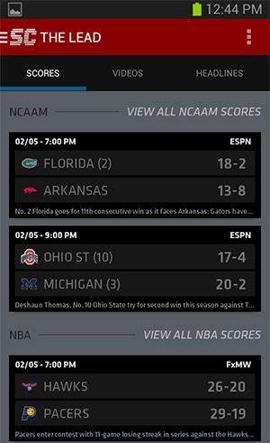 ScoreCenter by ESPN