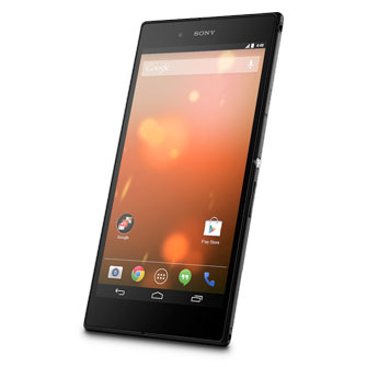 Sony Z Ultra Google Play edition with Snapdragon processors