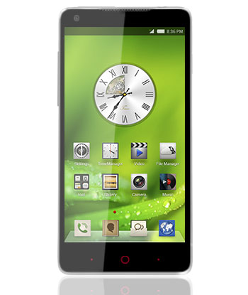 ZTE nubia 5 smartphone with Qualcomm Snapdragon processor